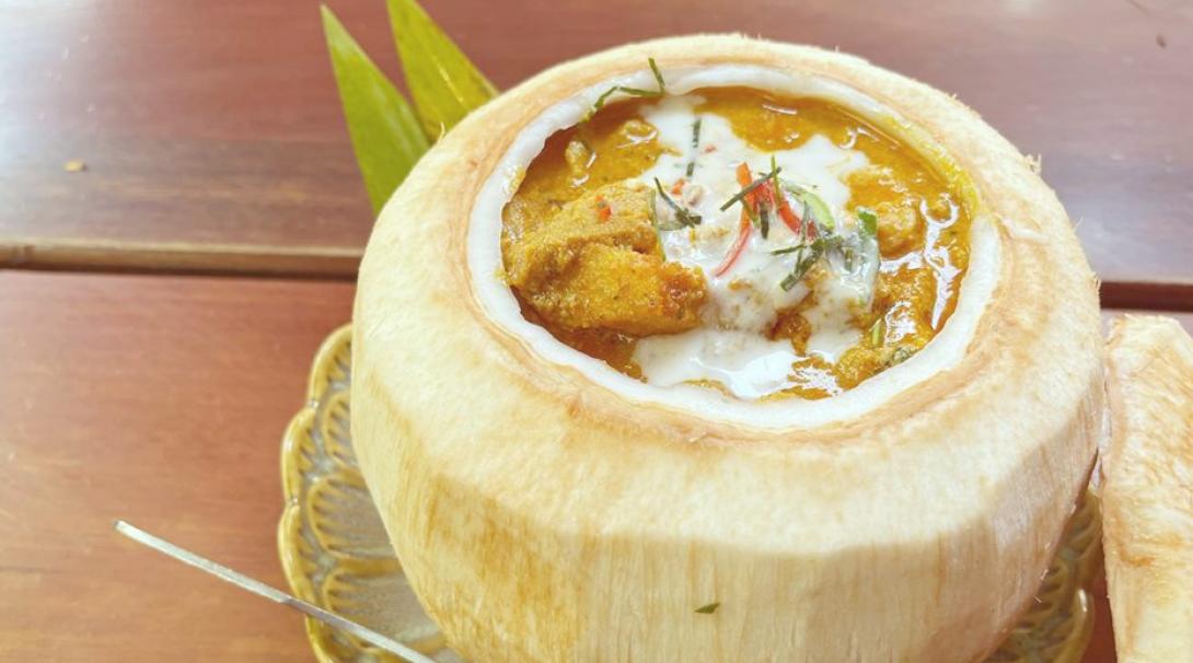 カンボジアのおすすめ料理・フィッシュアモック